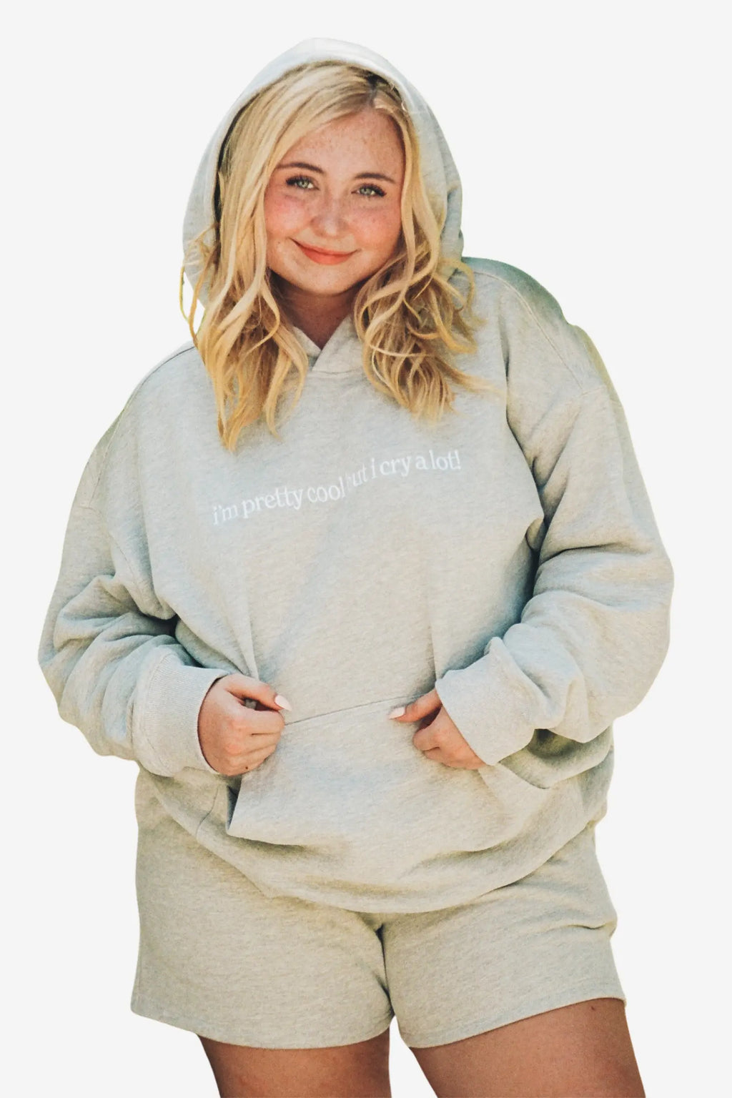 Soft Hoodie "Wipe Tears" - Comfyana™️