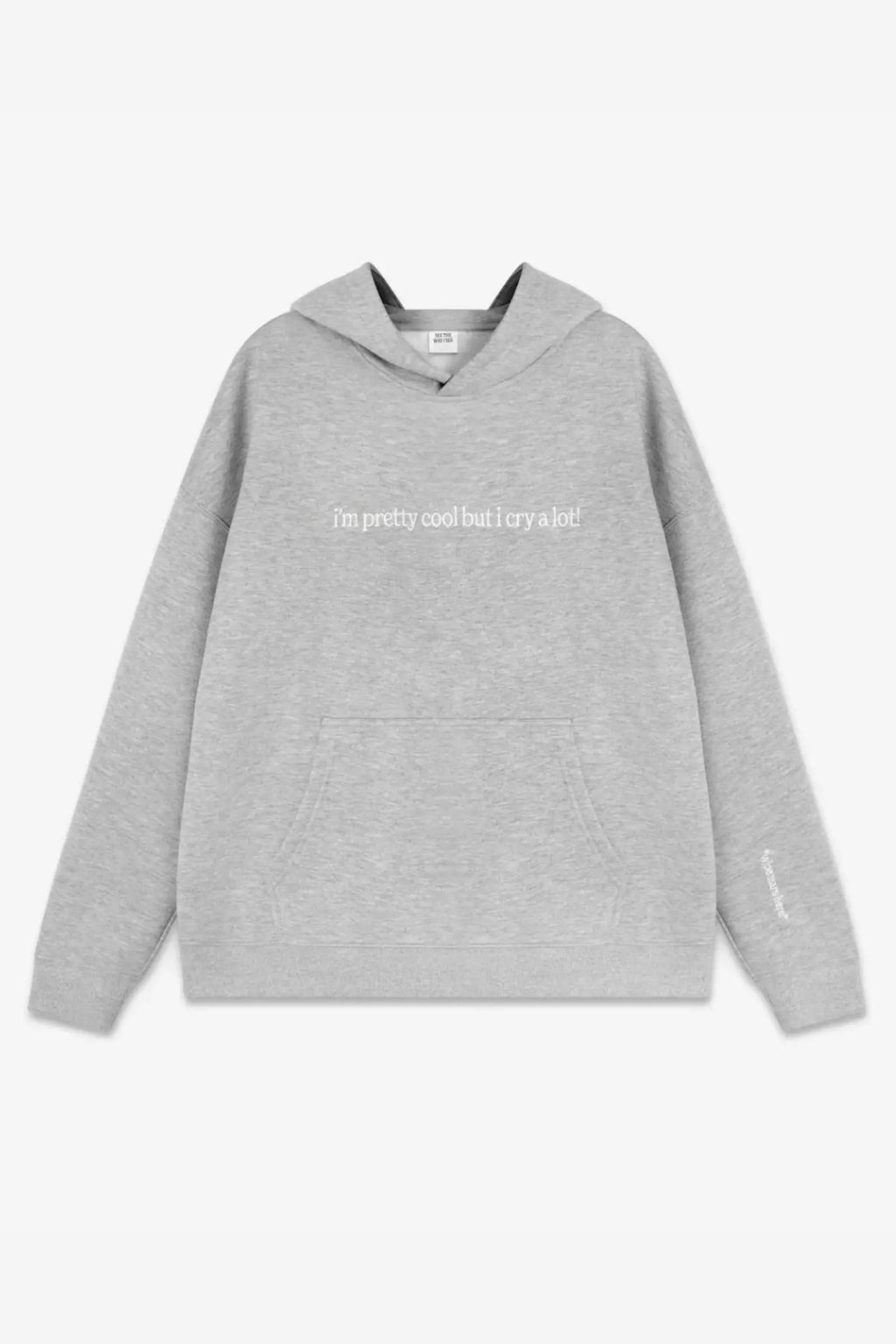 Soft Hoodie "Wipe Tears" - Comfyana™️