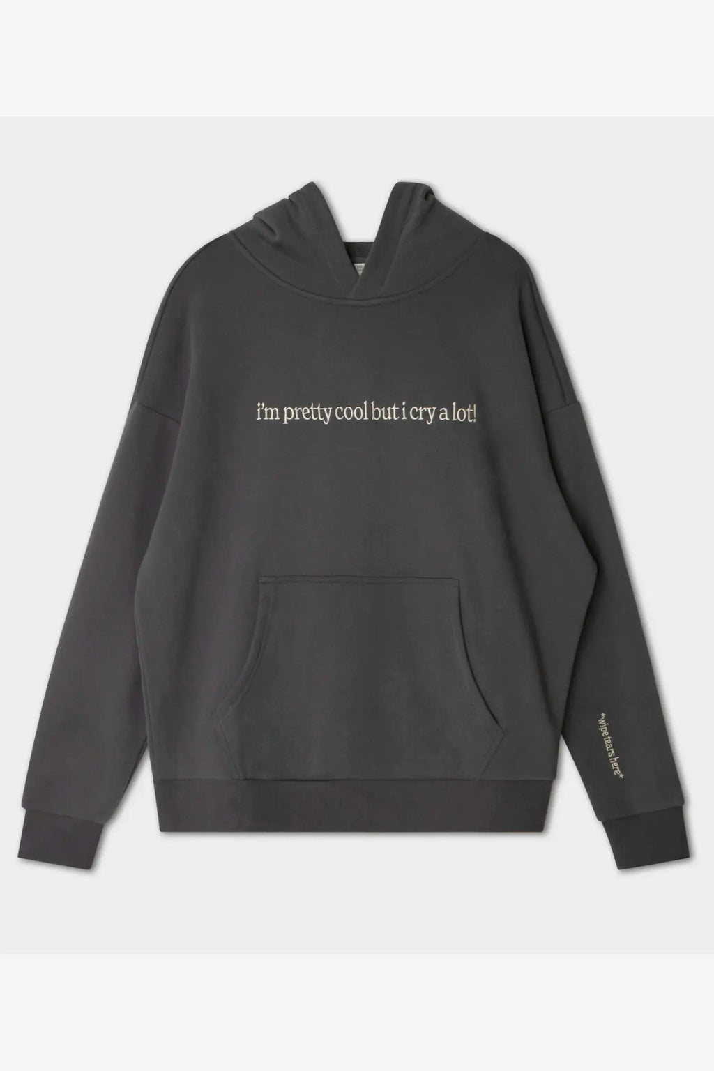 Soft Hoodie "Wipe Tears" - Comfyana™️