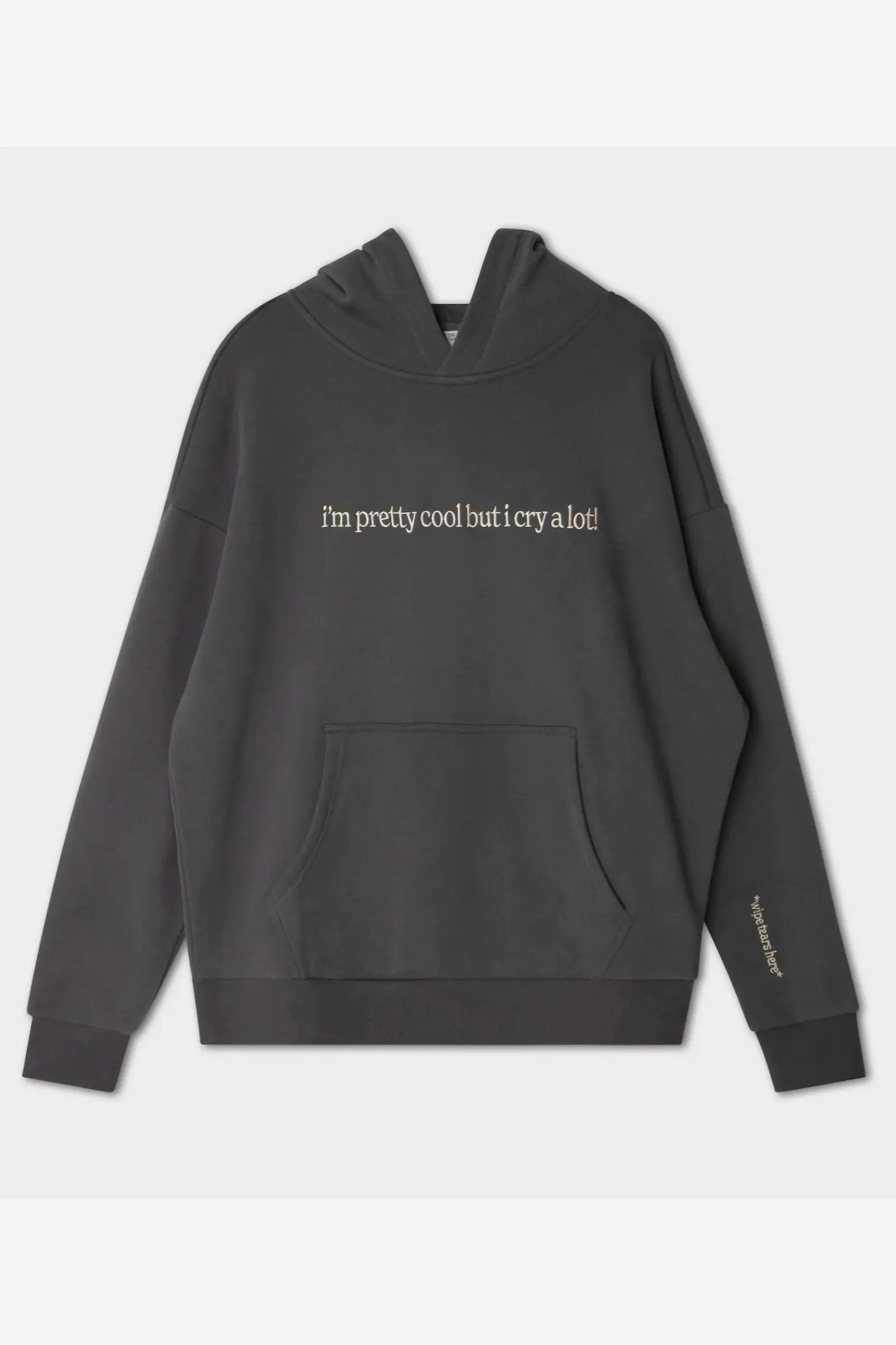 Soft Hoodie "Wipe Tears" - Comfyana™️